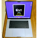 Macbook M1 Pro. Mem. 32 Gb. Tela 16. Ssd 512. Garantia 2025