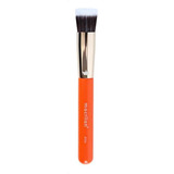 Macrilan Bt04 Pincel Duo Fiber Kabuki Beauty Tools Cor Laranja