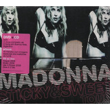 Madonna Sticky E Sweet Tour Cd & Dvd Original Raro Novo