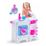 Magic Toys Brinquedo Lavanderia Lava-lava Magic Sai Água Acessórios