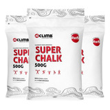 Magnésio Kit Dose Tripla - 3 Unidades Do Super Chalk 500g 
