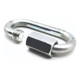 Maillon Malha Rápida Usclimb Oval 8mm Aço 30kn Ce Uiaa