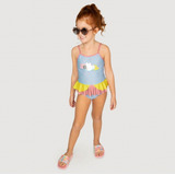 Maiô Alça Lilica Ripilica Original Verão Piscina Praia