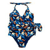 Maiô De Saia Embutida Vestido Praia Com Bojo Plus 