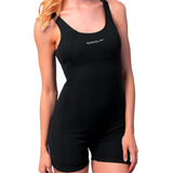 Maiô Macaquinho Speedo Basic Feminino Preto Adulto