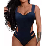 Maiô Modelador Frente Única Com Bojo Promoção