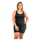 Maiô Natação Plus Size Hammerhead Helanca Resistente Cloro