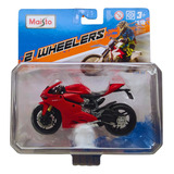 Maisto 2 Wheelers Moto 1:18 Ducati 1199 Panigale Vermelha