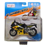 Maisto 2 Wheelers Moto 1:18 Suzuki Gsx R600 Amarelo