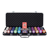 Maleta De Poker 500 Fichas 14gms Prime