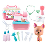 Maleta Dr. Canino Rosa E Verde 5510 - Roma Desconto%