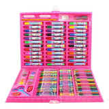 Maleta Escolar Estojo De Pintura Canetinhas Giz Presente