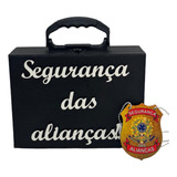 Maleta Segurança Das Alianças Prata+distintivo Brinde