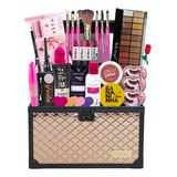 Maleta Super Completa Grande Maquiagem Profissional Linda 