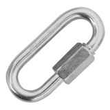 Malha Rápida Aço Zincado Oval 8mm Trava Rosca 22k Alpen Pass