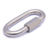 Malha Rápida Maillon Rapid Oval Aço Inox 304 10mm