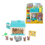 Mama Surprise Magically Mouse Little Live Pets Cor Azul-celeste