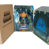 Man At Arms Super 7 Heman Club Grayskull Motu C/caixa Parda