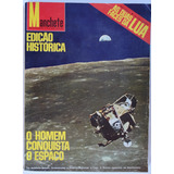 Manchete Edição Histórica Bloch Ago 1969 Com O Mapa Da Lua