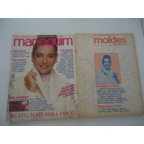 Manequim #355 Ano 1989 Claudia Zardo - Explicações E Moldes