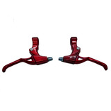 Manete Mtb Alumínio V-brake Total Vermelho