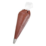 Manga De Confeitar Descartável Saco 300 Un. G - 50cm + Brind