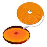 Mangueira 5 Metros Led Neon Corte 2,5cm Brilho 12v Alto Flex Cor Da Luz Laranja