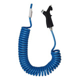 Mangueira Ar Limpeza Cabine Caminhao Com Pistola 5m Azul