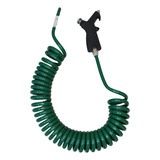 Mangueira Ar Limpeza Cabine Caminhao Com Pistola 5m Verde