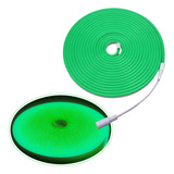 Mangueira Goldensky Pvc-2835-5m-12v 2835 Verde 110v/220v 12v 5m Ip65 Fita Led Neon Alto Brilho