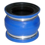 Mangueira Intercooler Silicone Azul C Aneis Volvo Fh 12/440 