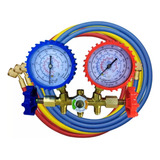 Manifold R410 R22 R407 Mangueiras 1,5m Inverter Premium Eos