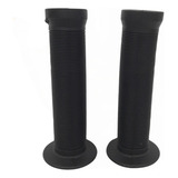 Manopla Bmx Caloi Cross Luva 132mm Flange Bmx Wheeling Preta Cor Preto