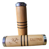Manopla Calypso Wood Madeira Clara Com Trava