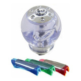 Manopla Dd Cambio Bola Iluminada Led E Manopla Freio De Mão