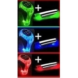 Manopla De Cambio Bola Iluminada Led E Manopla Freio De Mão.