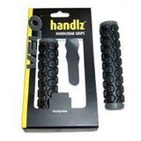Manopla Kraton Gel Velo Preta Com Cinza 130mm ( Par ).