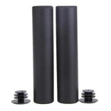 Manopla Luva Preta Silicone Bike Espuma Gel Punho 