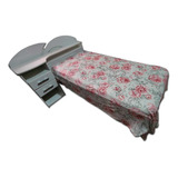 Manta Cobertor Solteiro 1,60x2,20 Microfibra Bege E Rosa 10