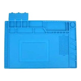 Manta Magnética Antiestática Tapete De Bancada Azul S-160