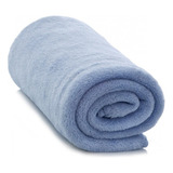 Manta Soft De Bebê Infantil Cobertor Anti-alérgico 110x80cm Cor Azul