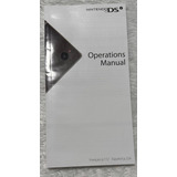 Manual De Operações Nitendo Dsi, Em Ótimo Estado E Completo