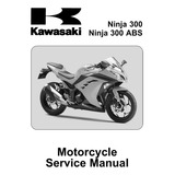 Manual De Serviço Da Kawasaki Ninja 300