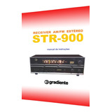 Manual Do Receiver Gradiente Str-900 (versão A Cores)