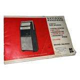 Manual National Panasonic Cassete Tape Recorder Rq 209ds