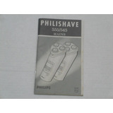 Manual Philips Philishave 555 E 545 Barbeador Elétrico