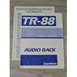 Manual Rack Gradiente Tr-88 Original