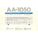 Manual Receiver Akai Aa-1050 # Novo