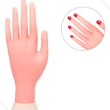 Mão Para Treinamento De Manicure (unha) Acrigel Flexível 