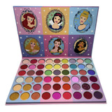 Maquiagem Infantil Paleta De Sombras Princesas Disney Menina